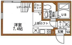 ハーミットクラブハウスローズの物件間取画像